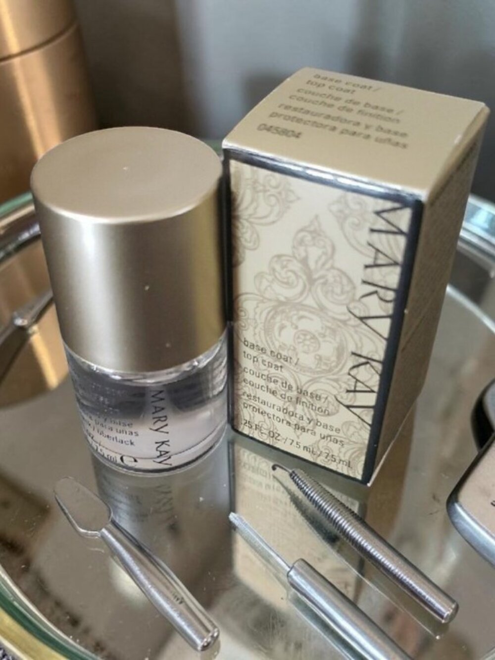 Mary Kay Base Coat / Top Coat .25 FL Oz ✨NIB✨